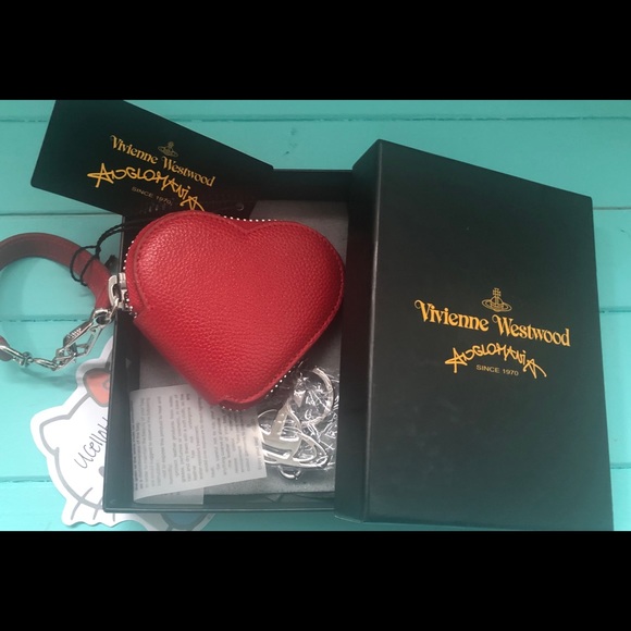 Vivienne Westwood-AUTHENTIC Red Leather WRiSTLET